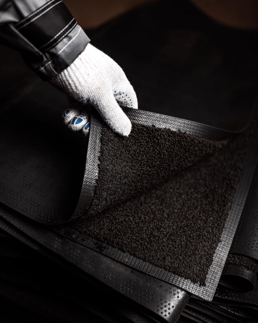 Karpett mat installation